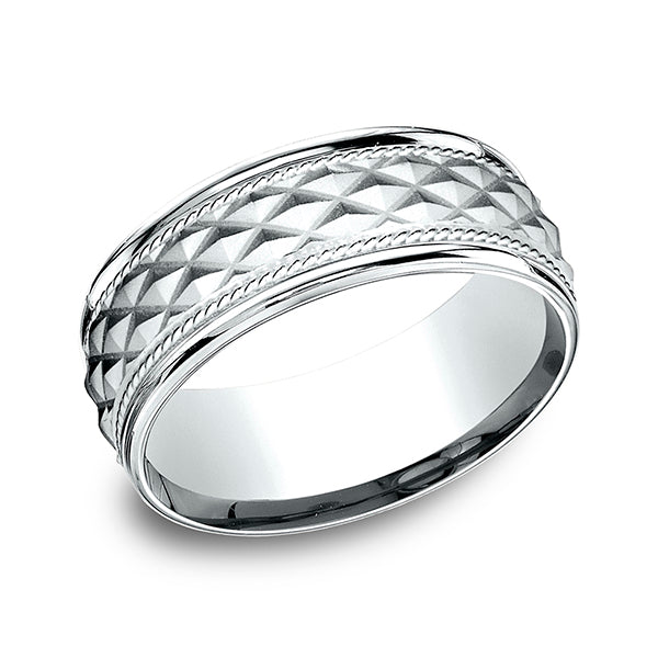 14 karat deals white gold band