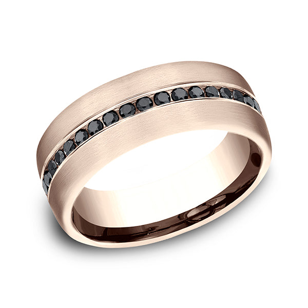 14 karat rose gold store wedding band